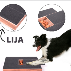 Tabla interactiva limador de uñas para perro