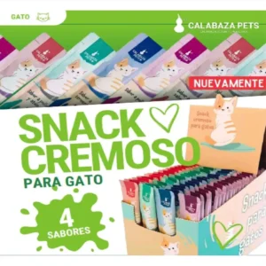 Snack cremoso para gatos
